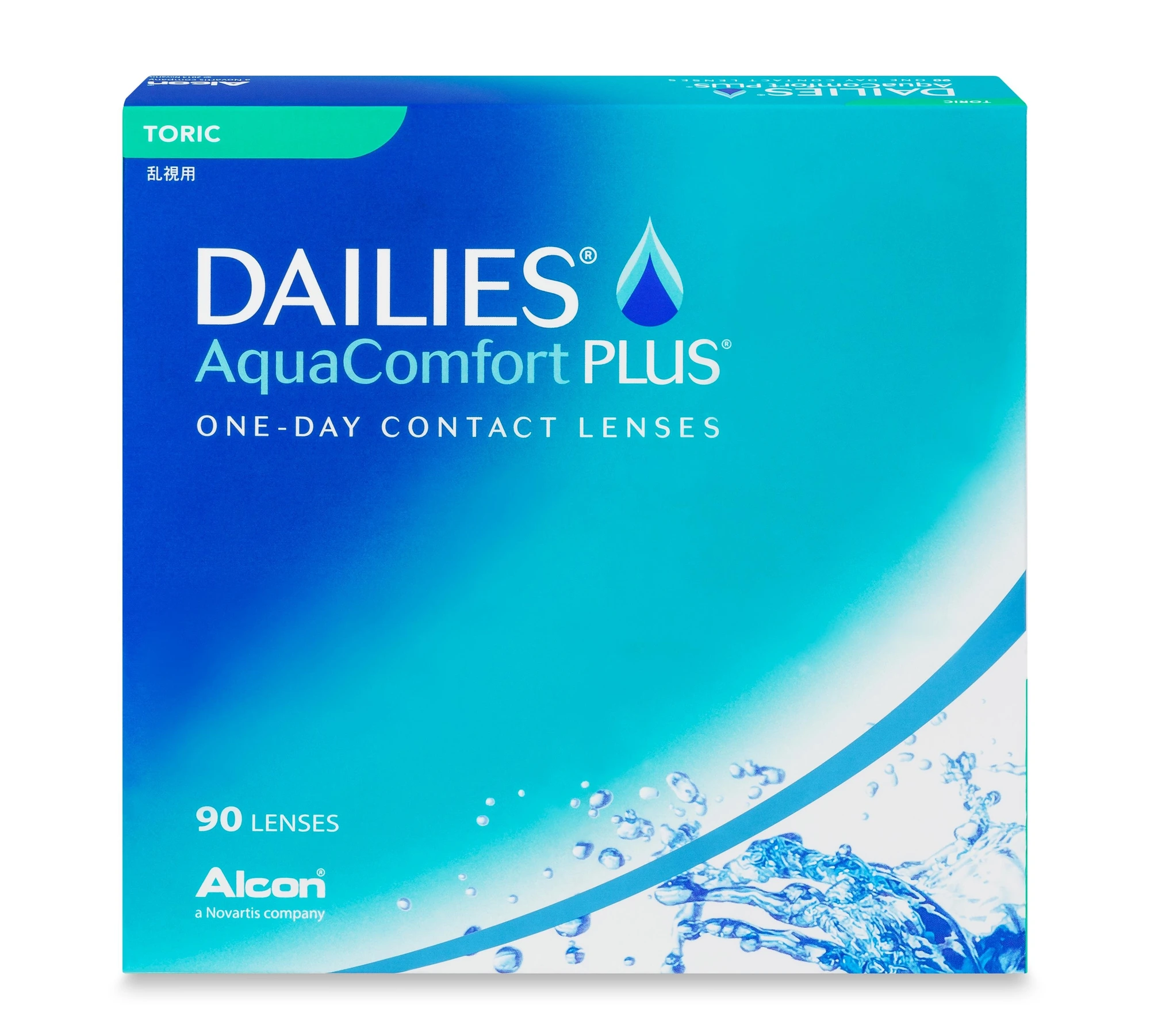 Dailies AquaComfort Plus toriske dagslinser 90 stk