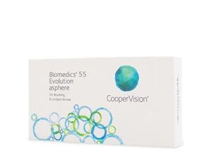 Biomedics 55 Evolution månedslinser 6 stk