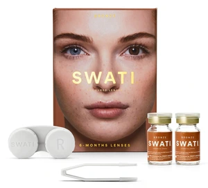 SWATI fargelinser 6 måneder 2 stk